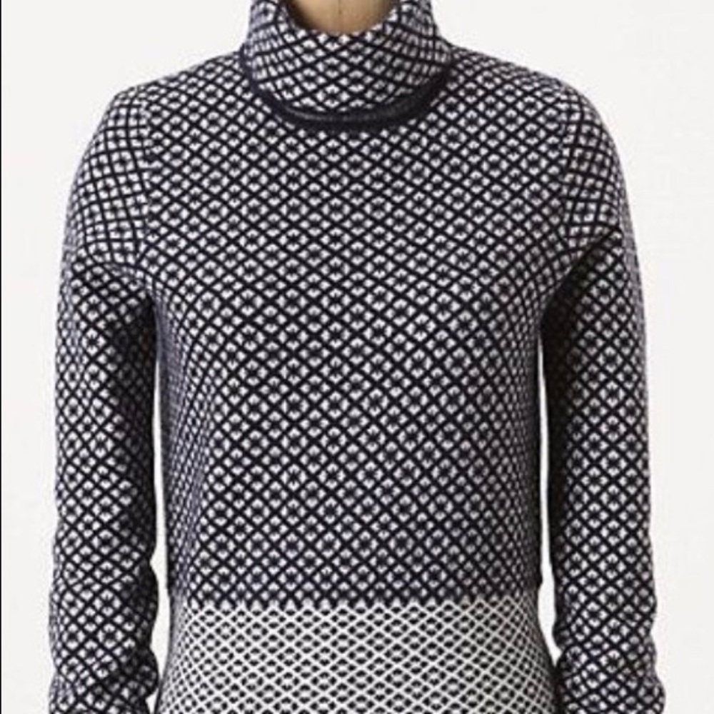 NWT Anthropologie Moth Nightsnow Turtleneck